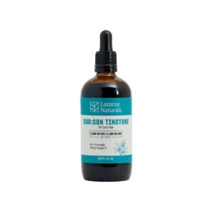 Lazarus Naturals, CBD Sleep Tincture, Full Spectrum, 4fl oz, 2400mg CBN + 3600mg CBD - THC PENS UK