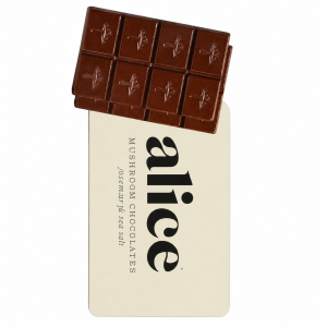 Alice Mushroom Chocolate Bar - Clean