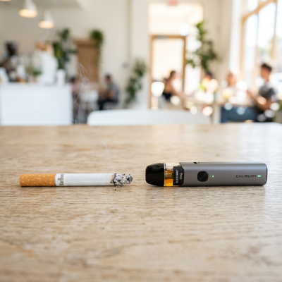 Vape vs Smoking comparison